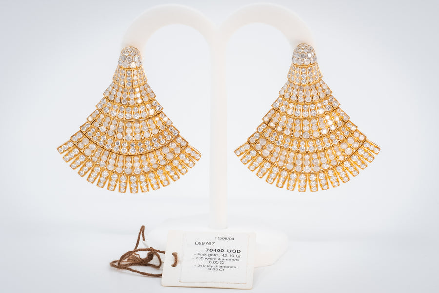 de GRISOGONO Icy Diamond Earrings